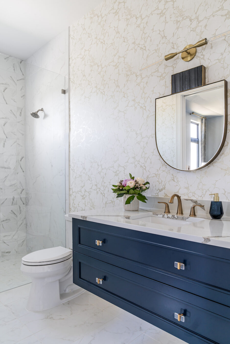 bathroom-vanity-design-navy-blue-drawers