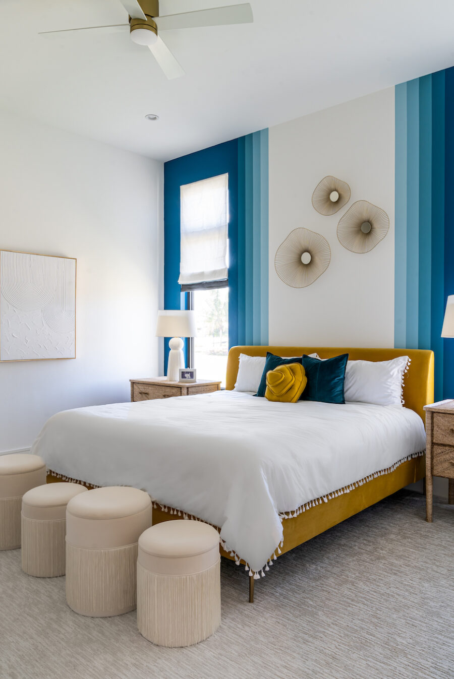 bedroom-interior-design-yellow-blue-miromar-lakes-fl