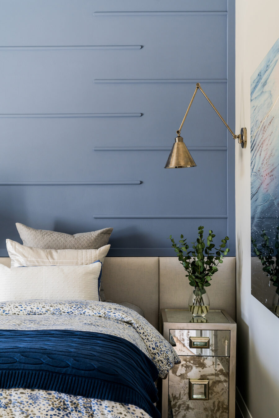 bedroom-nightstand-gold-wall-sconce-lighting-adjustable