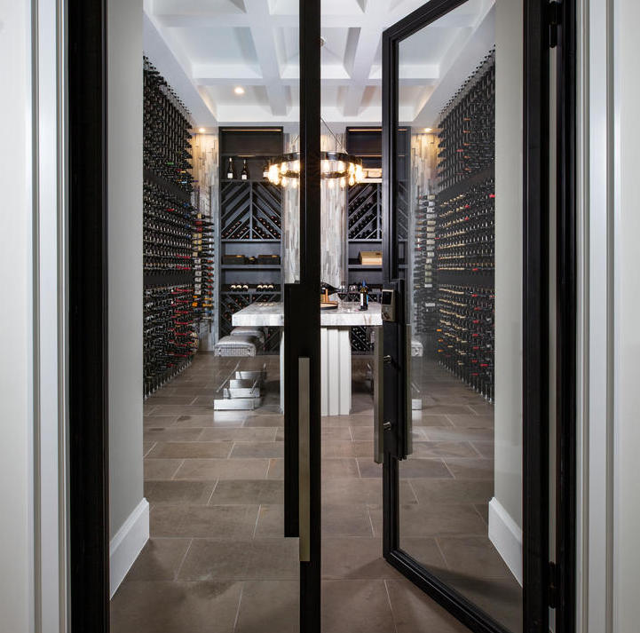 Wine Cellar Design West Interior Designer Naples Fl